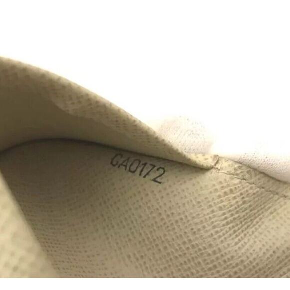 Louis Vuitton Damier Azur Enveloppe Cartes De Visite Card Case White/4AF1056 - Picture 8 of 8